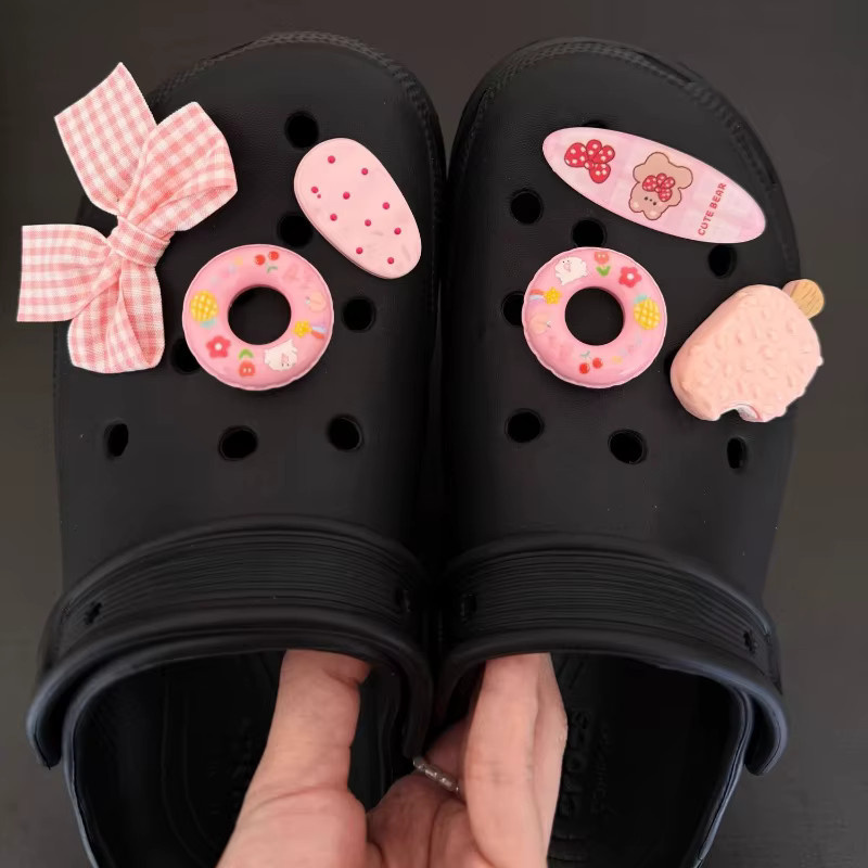 Mesuca Schuhcharms, 6-teiliges Set, Rosa, Kinder - Bild 4