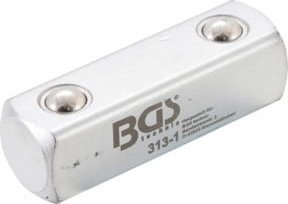 BGS Antriebsvierkant Außenvierkant 12,5 mm (1/2 Zoll) in Silber - Bild 1