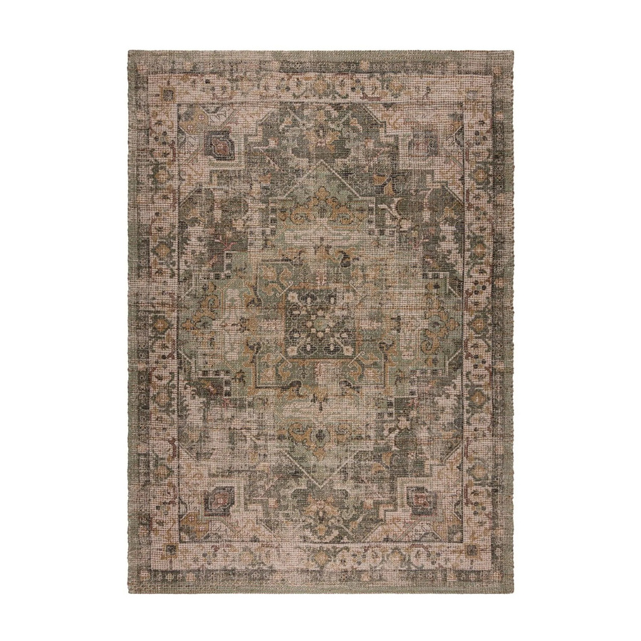 Flair Rugs Kurzflorteppich Selena in Rosa-Grün, B/T: 120 x 170 cm - Bild 2