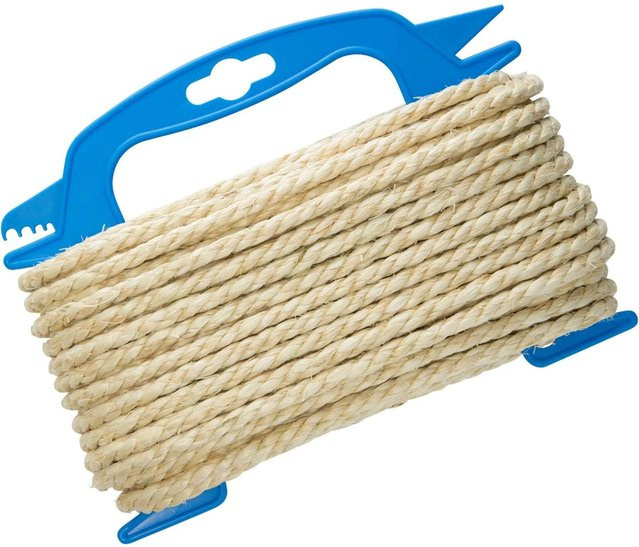 Conacord Sisal Seil gedreht in Natur, Durchmesser: 6 mm, Länge: 20 m - Bild 1