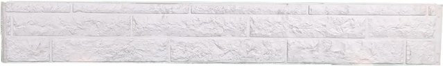 Beckers Betonzaun Platte Klassik Fels B: 184 cm, H: 26 cm, T: 4,8 cm - Bild 1