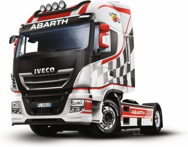 Italeri Iveco HI-WY E5 Abarth, Fahrzeug, 1:24, Weiß - Bild 1