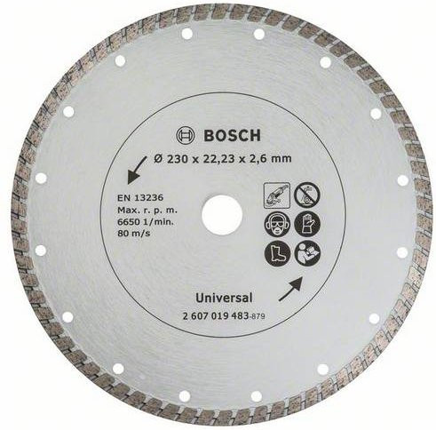Bosch Diamanttrennscheibe Turbo Durchmesser: 230 mm - Bild 1