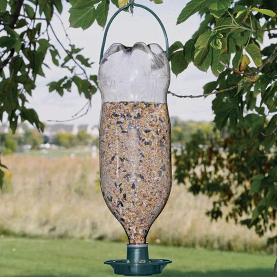 Gadjit Eco Vogelfutterstation zur Umwandlung von Soda-Flaschen für wilde Vögel - Bild 4