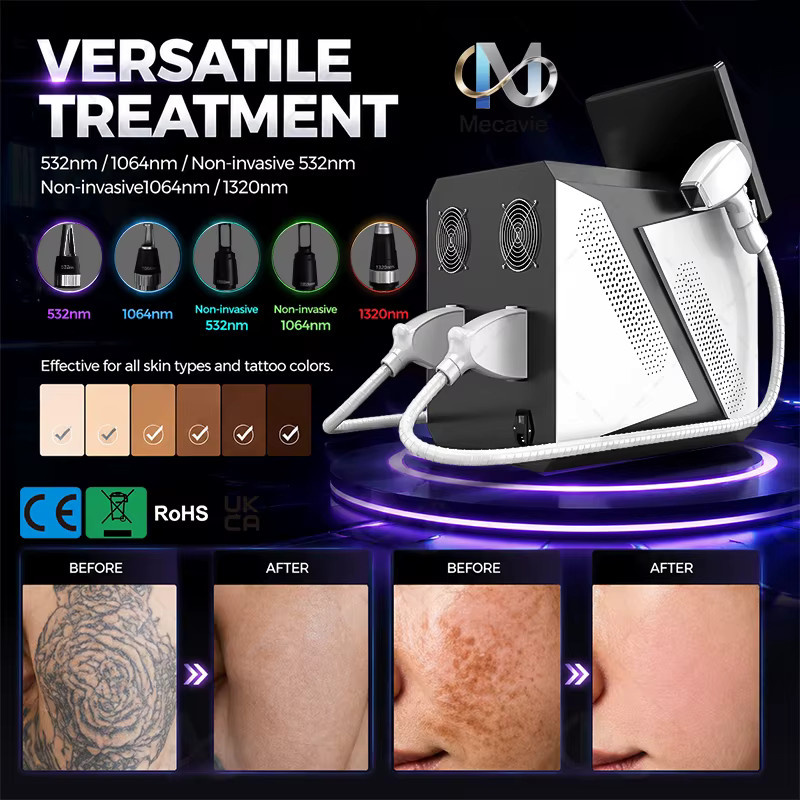 Emsnova 2-in-1 Diodenlaser-Haarentfernungsgerät und Pico Laser, Unisex - Bild 2