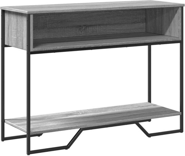 vidaXL Konsolentisch Grau Sonoma, B/T/H: 100 x 35 x 74,5 cm - Bild 1