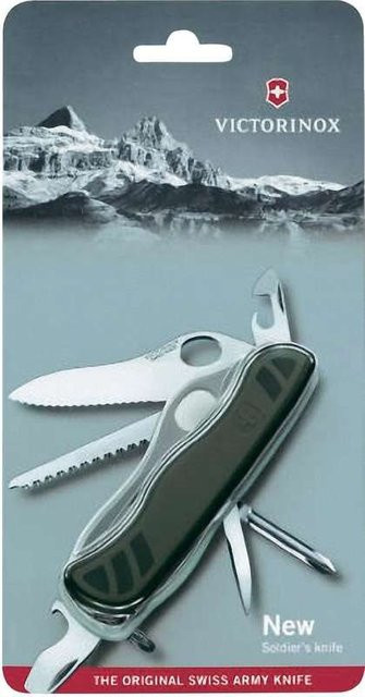 Victorinox Küchen-Soldatenmesser 0.8461.MWCHB1 in Schwarz aus Edelstahl - Bild 1