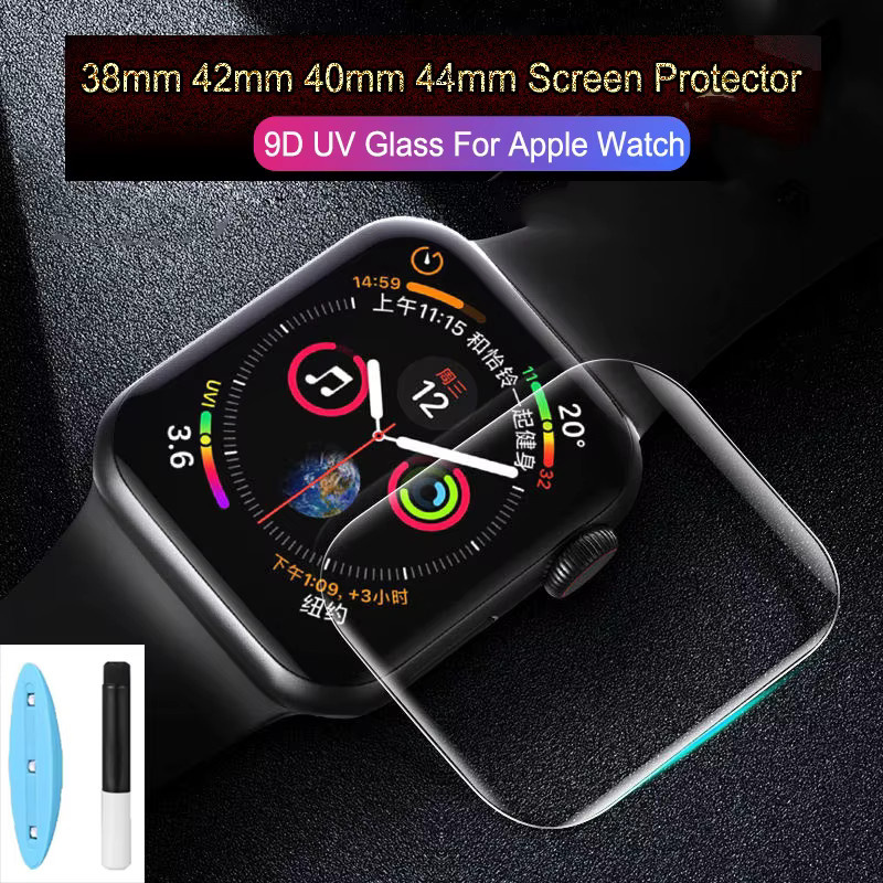 Apple Displayschutz Gehärtetes Glas, Transparent, Unisex - Bild 2