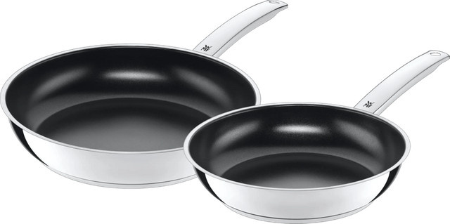 WMF Durado Bratpfannenset mit Antihaftbeschichtung, Silber, Durchmesser: 24 cm und 28 cm - Bild 1