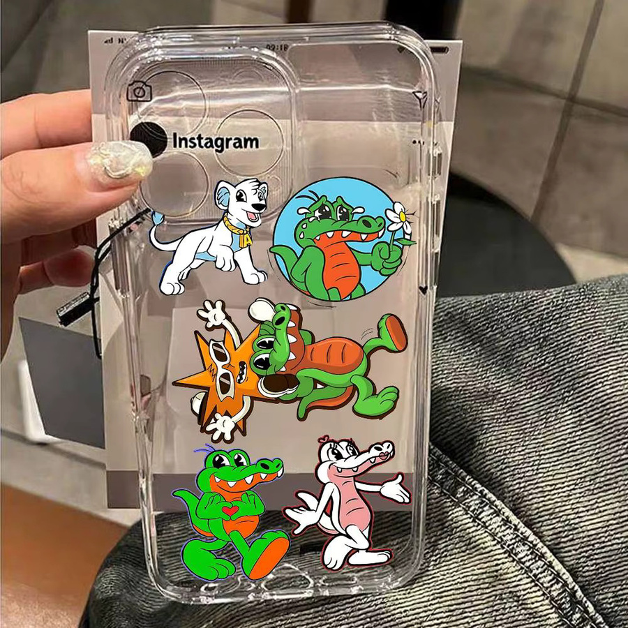 A-Alvaro D-Diazs COCO Handyhülle für Apple iPhone (kompatibel mit iPhone 11 bis iPhone 17 Pro Max Plus), transparent, stoßfeste weiche Schutzhülle - Bild 3