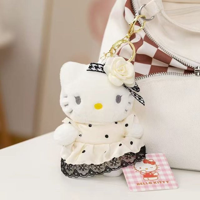Sanrio Hello Kitty Plüschtier-Anhänger, Plüsch-Schlüsselanhänger - Bild 1
