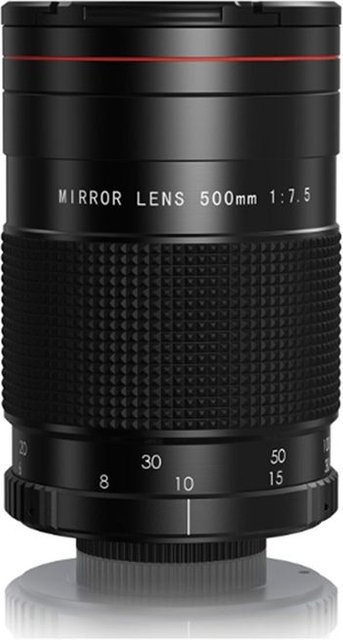 ABKN Teleobjektiv 500mm f/7.5 MF Festbrennweite für Canon Nikon Sony Olympus M43 Pentax in Schwarz - Bild 1