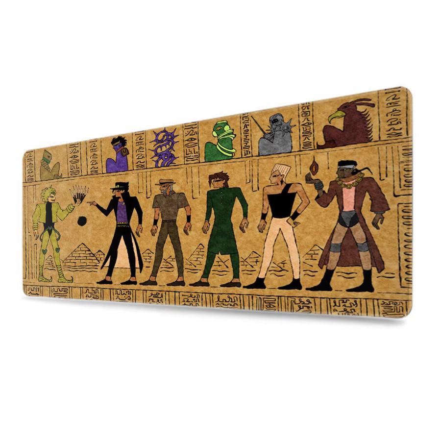 HYBXAXC Jojo Bizarre Adventure Mauspad mit HD-Druck in Multicolour für Gamer und Anime-Fans - Bild 6