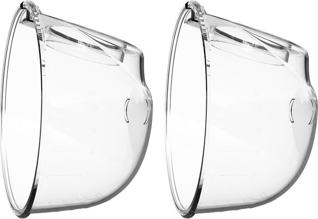 Binchi Outdoor Product Elektrische Milchpumpe Ersatzteile Set aus transparentem Silikon mit 2 Stück Entenschnabel-Ventilen - Bild 1