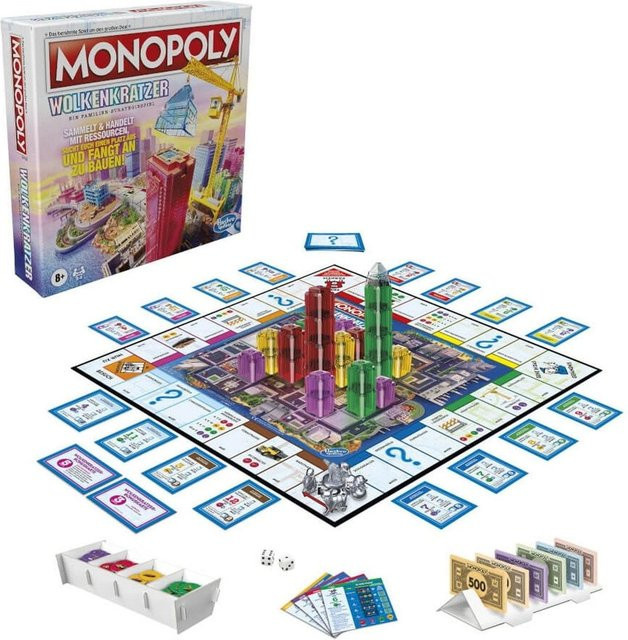 Hasbro Monopoly Builder, Strategiespiel, ab 8 Jahren - Bild 1