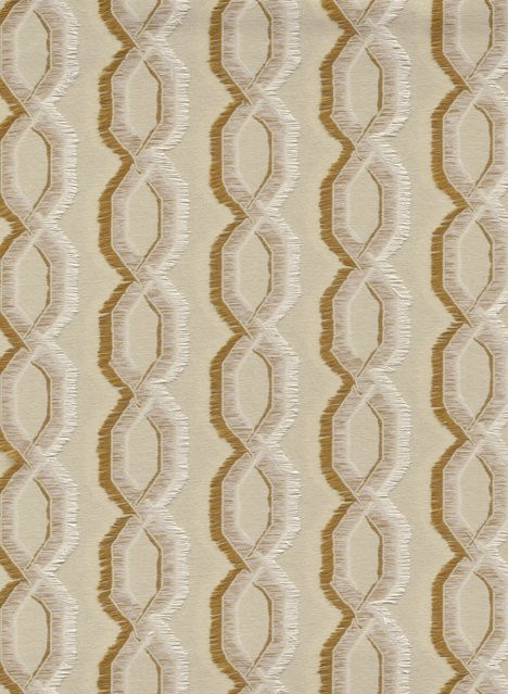 Arte Tapete Franges in Beige mit abstraktem geometrischem Design aus Vlies - Bild 1
