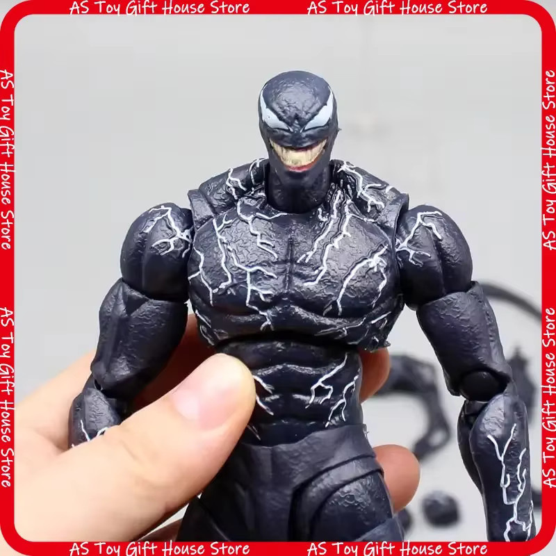 Hot Toys Marvel Venom 2 Shf Anime Actionfigur, Kunststoff, Schwarz - Bild 3