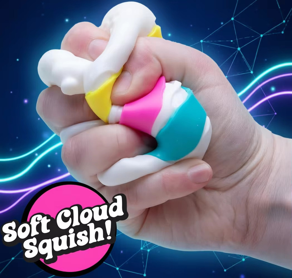 NeeDoh Peace O' Cake, Kuchenförmiges Squishy-Spielzeug, 1-3 Stück - Bild 5