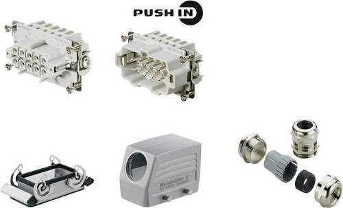 Weidmüller RockStar HDC HE Steckverbinder-Set, Grau, HE 1027670000 - Bild 1