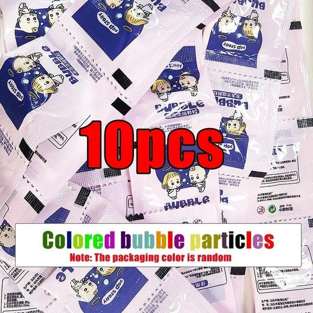 Yiran toy Seifenblasenmaschine Nachfüllflüssigkeit Pistole 10-teiliges Set - Bild 1