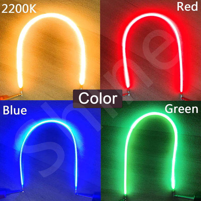 10 Stück DT&ZM LED Filament COB Ersatzteile für Edison Glühbirnen, 3V, flexibel - Bild 3