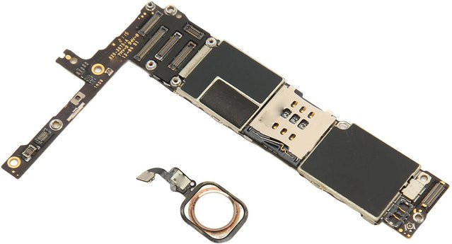 Apple Logic Mainboard mit Touch ID Fingerabdruck und 128GB Speicher in Schwarz - Bild 1