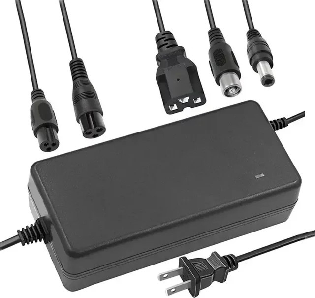 Lithium-Batterie Ladegerät für 48 V 13S Li-Ion Akku Packs, 54,6 V 2A, Farbe: Schwarz - Bild 1