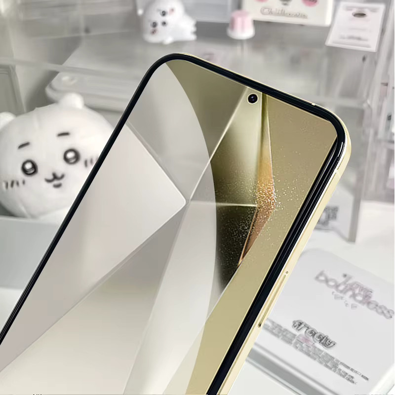 3-teiliges gehärtetes Glas Displayschutzfolie für Samsung Galaxy S24 Ultra, transparent, mit Fingerabdruck-Entsperrungsschutz und 9H Härtegrad - Bild 5