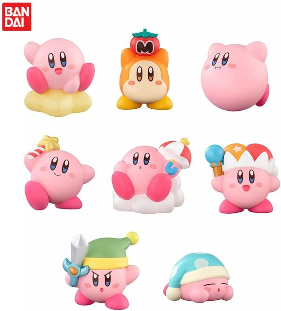 Bandai Kirby Waddle Dee Doo, Action Spielzeug Figur, Rosa / Pink - Bild 1