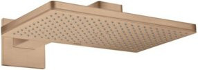 Hansgrohe Axor Kopfbrause Rain in Gold, rechteckig, B: 46,0 cm x H: 30,0 cm - Bild 1