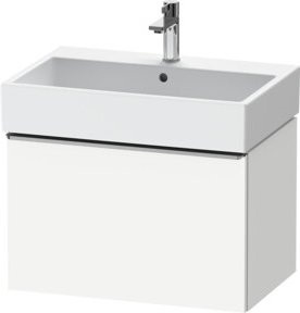 Duravit Waschtischunterschrank D-Neo, wandhängend, weiß glänzend, B/T: 68,4 x 44,2 cm - Bild 1