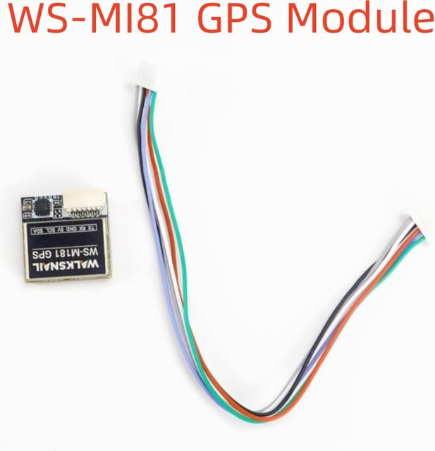 Walksnail WS-M181 GPS M10 GNSS Keramik-Antenne mit integriertem QMC5883 Kompass für RC Flugzeuge und FPV Freestyle Long Range DIY-Komponenten - Bild 1