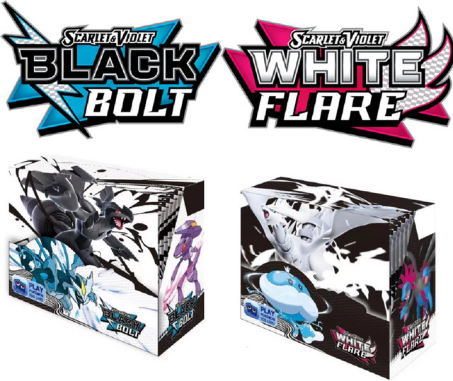 Pokémon Black Bolt White Flare Booster Box, Sammelkarten, 36 Packungen - Bild 1