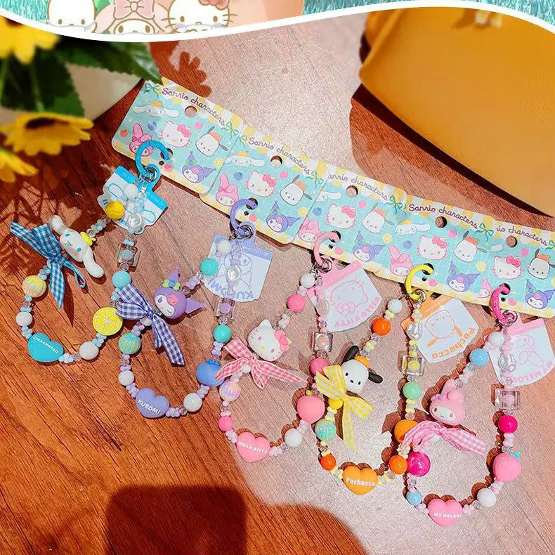 Sanrio Kuromi Hello Kitty Cinnamoroll Melody Anhänger, Schlüsselanhänger - Bild 2