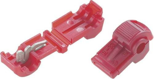 3M 951 Abzweigverbinder flexibel und starr 0,5-0,8 mm² 2-polig in Rot - Bild 1