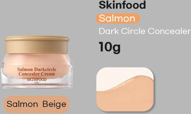 Skinfood Lachs Concealer Creme, 02 Beige, 10g - Bild 1