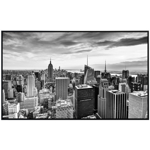 papermoon Infrarotheizung EcoHeat New York Schwarz Weiss mit Matt-Effekt und App-Steuerung - Bild 2