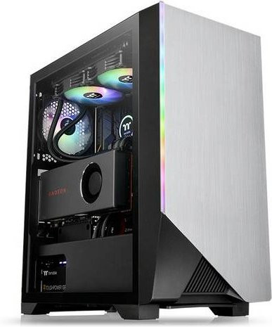 Thermaltake H550 TG ARGB Midi-Tower PC-Gehäuse in Schwarz und Grau - Bild 1