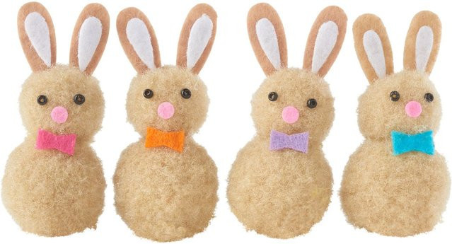 VBS Hasenbande aus Filz in Beige für Ostern und Frühling - Bild 1