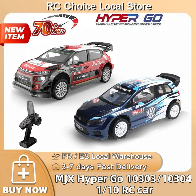 MJX 10303 10304 RC-Auto, 1/10, ferngesteuerter Offroad-Rennwagen, 4WD-Hochgeschwindigkeits-Driftfahrzeug - Bild 1