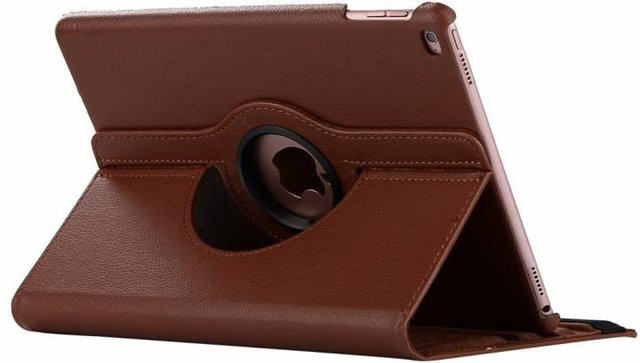 Schokoladenbraune Tablet-Hülle für Apple iPad Air 5, iPad Pro 11, iPad Mini und iPad Generationen 7, 8, 9, 10 - Bild 1