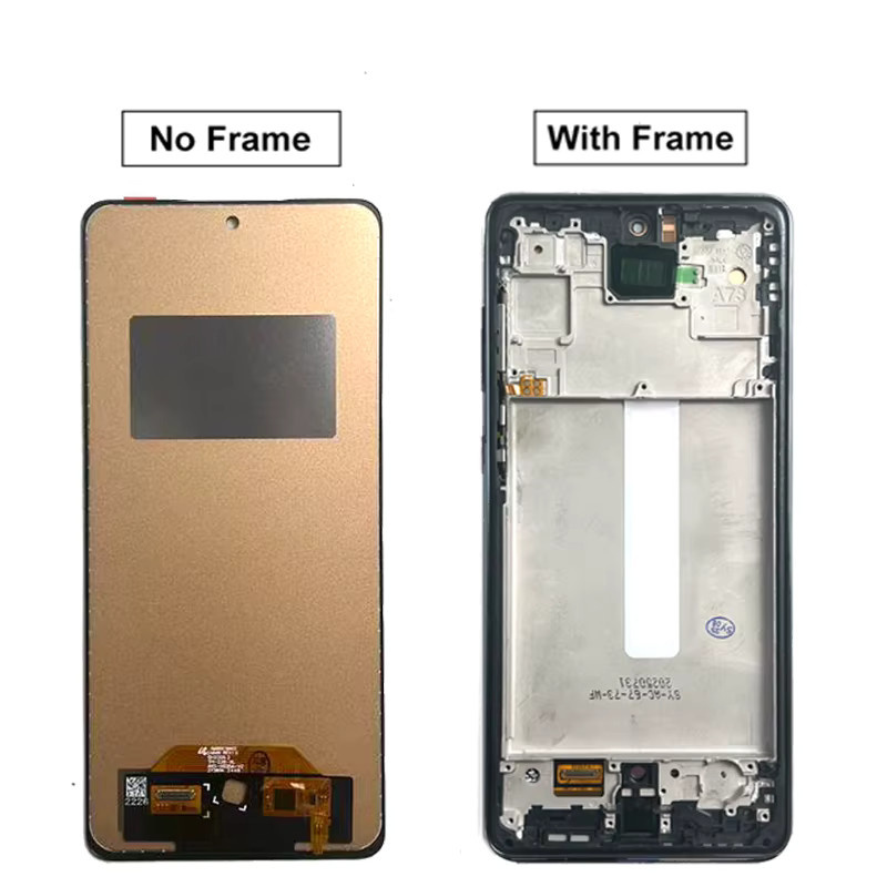 Samsung Galaxy A73 5G A736B AMOLED Display mit Touchscreen Digitizer in Gold - Bild 3