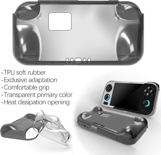 Anbernic RG 476H Schutzhülle aus weichem TPU in Transparent - Bild 1