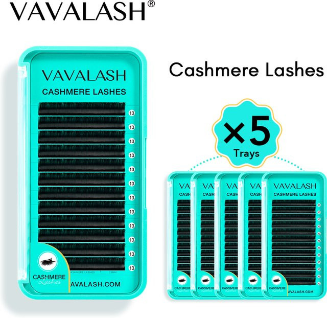 VAVALASH Kaschmir-Wimpern, Set, Natürliches Volumen, Unisex - Bild 1
