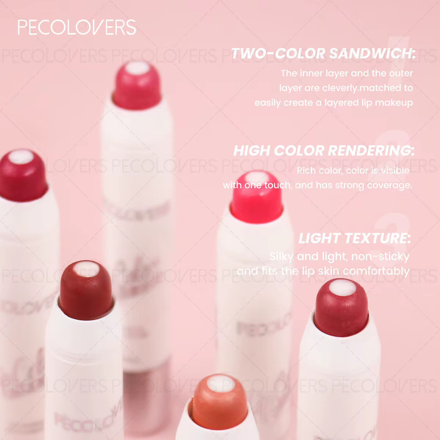 PECOLOVERS Pinch Mouth Red Pen Lippenstift - Bild 3