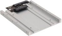 Sonnet SATA SSD Adapter von 2,5 Zoll auf 3,5 Zoll in Silber und Grau - Bild 1