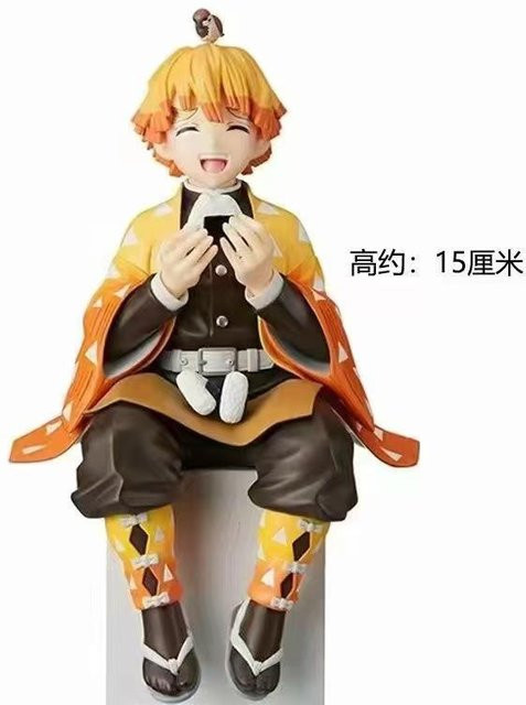 Demon Slayer Kimetsu no Yaiba Kamado Tanjirou Agatsuma Zenitsu Nezuko, Actionfigur, rot, ab 14 Jahren - Bild 1