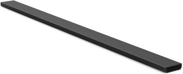 Hama Kabelkanal aus Metall in Schwarz zum Schrauben oder Kleben, Länge: 90 cm - Bild 1