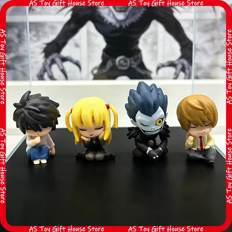 Bandai Death Note Kawaii Anime Mini Sitzende PVC-Sammelfiguren, Set / Bundle - Bild 4