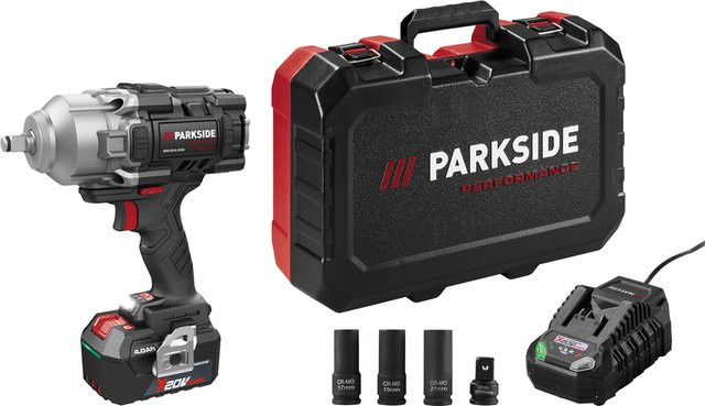 PARKSIDE PERFORMANCE 20 V Akku-Drehschlagschrauber PASSP 20-Li C4 inklusive Akku und Ladegerät - Bild 1